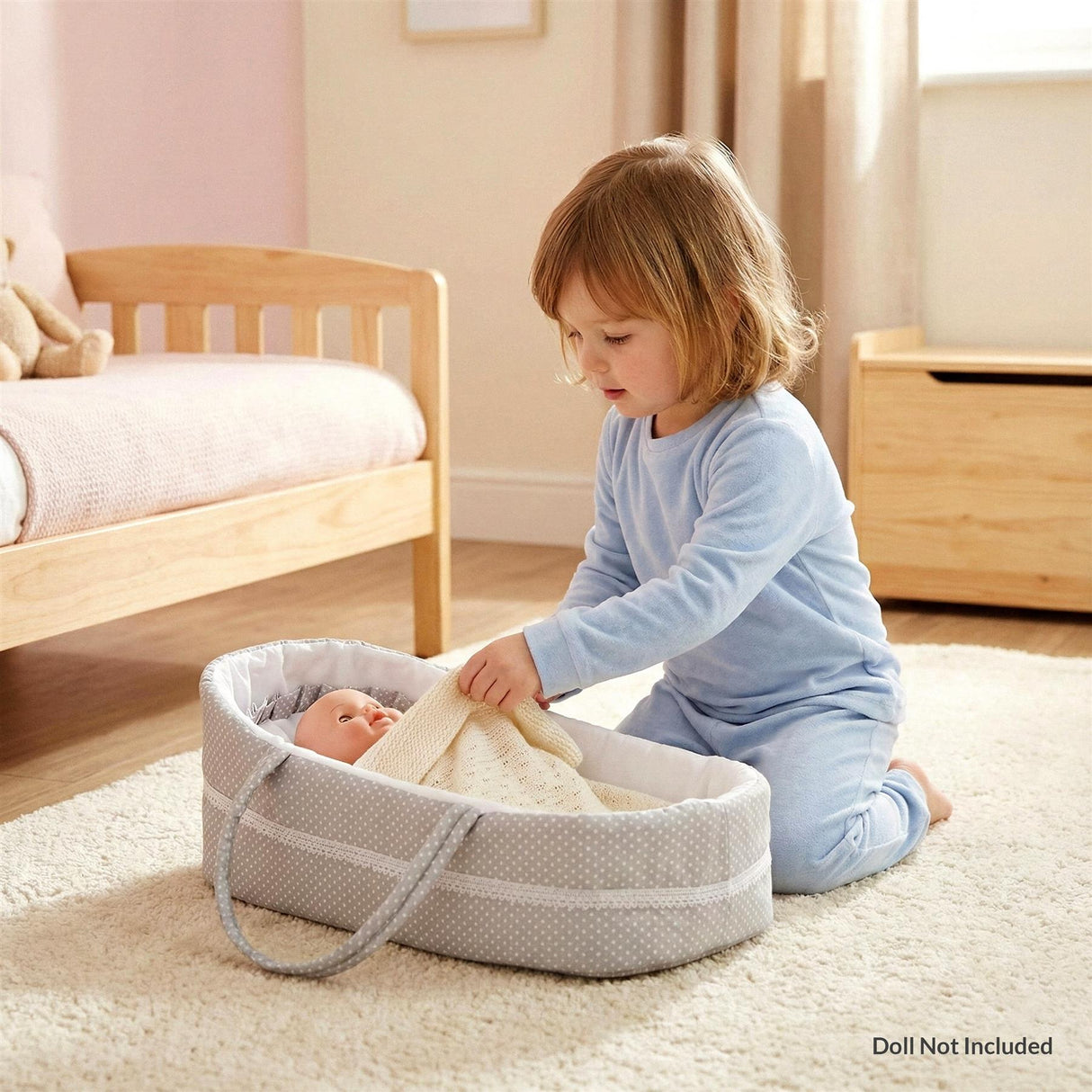 Large Baby Doll Carry Cot (50 cm / 20")