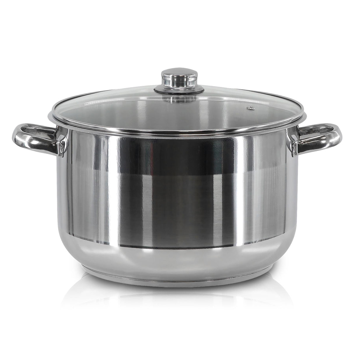Stainless Steel Stock Pot with Lid - 8.5 L