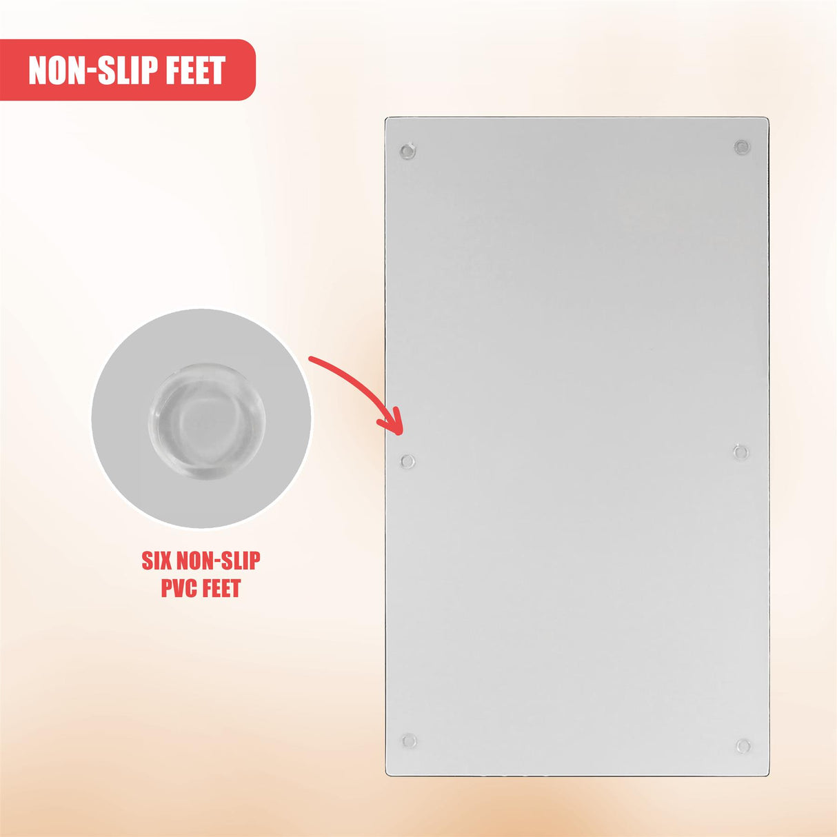 Glass Cutting Boards with Spice Design by Geezy - UKBuyZone