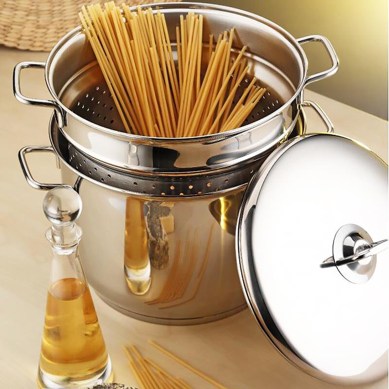 Stainless Steel Spaghetti Pasta Pot by GEEZY - UKBuyZone