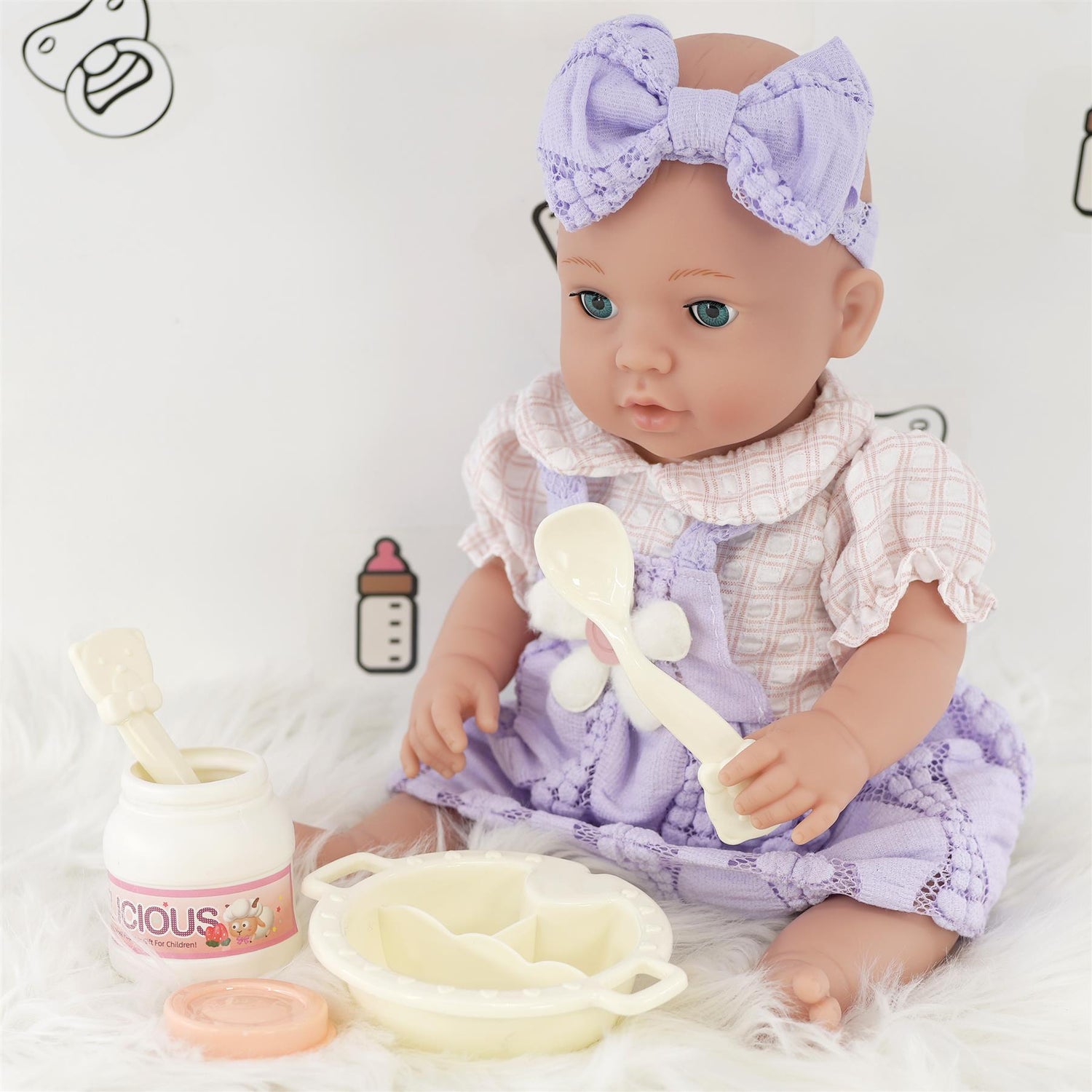 BiBi Doll Nappy, Accessories & Doll by BiBi Doll - UKBuyZone