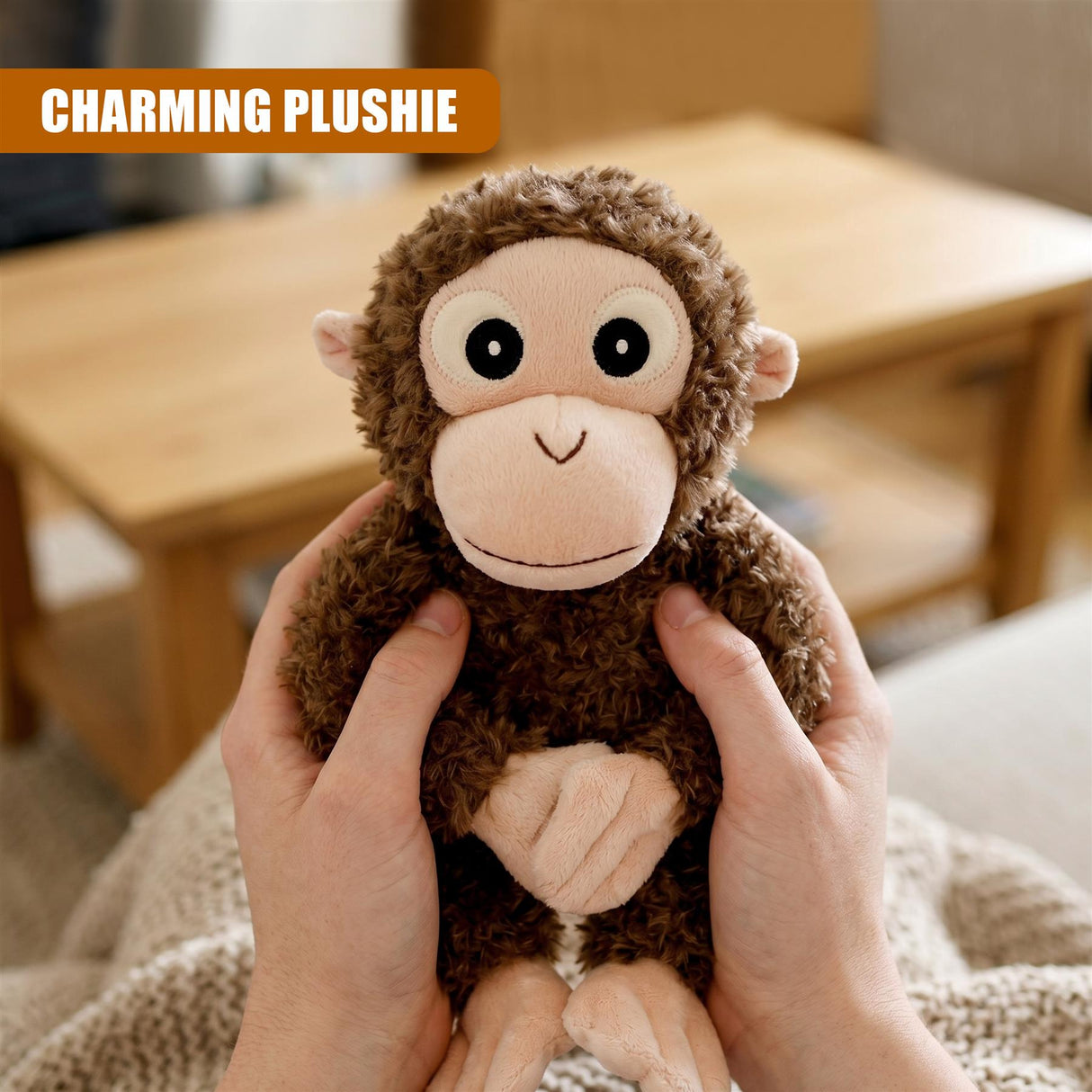 8" Orangutan Monkey Soft Toy