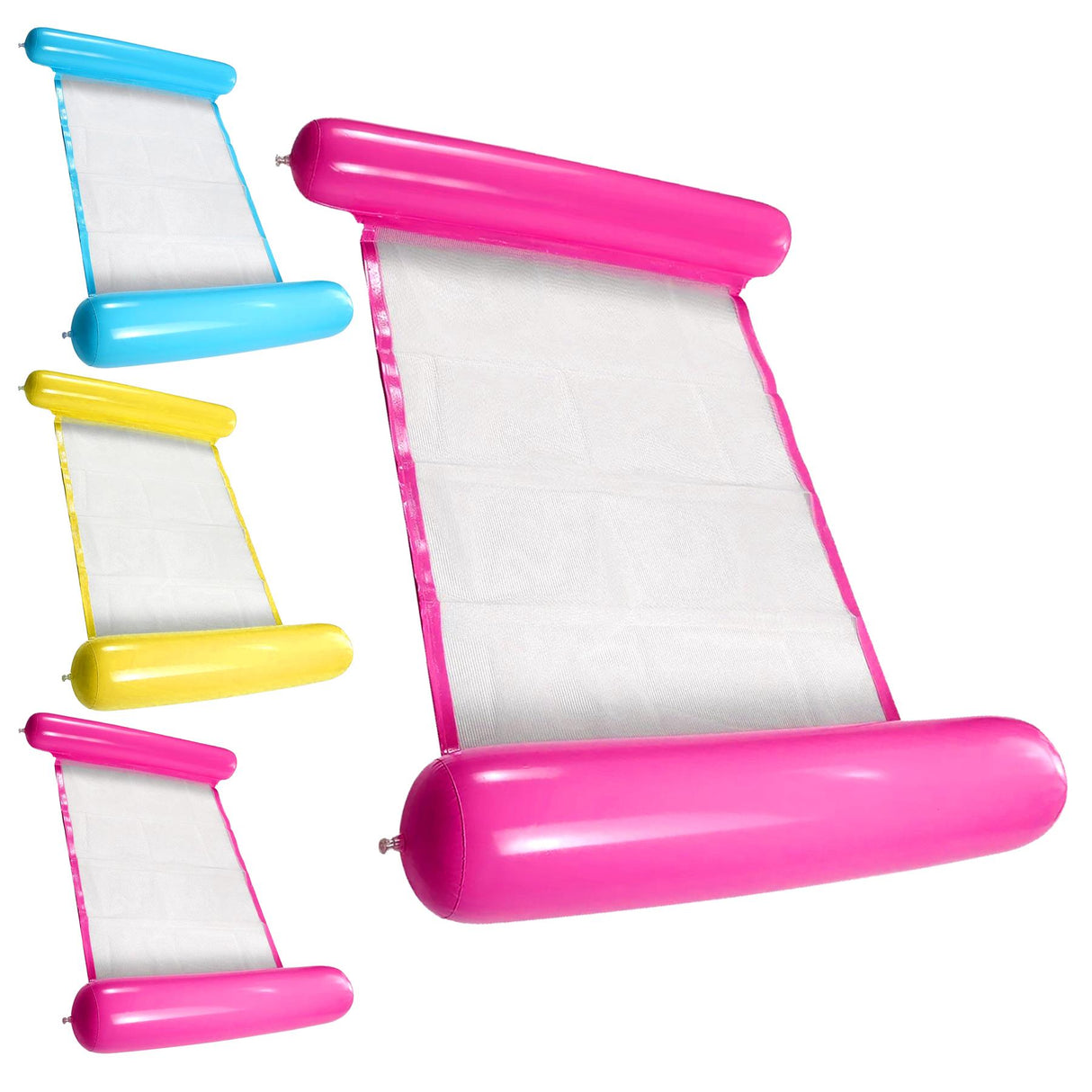 Floating Inflatble Water Hammock Set of 2 by GEEZY - UKBuyZone