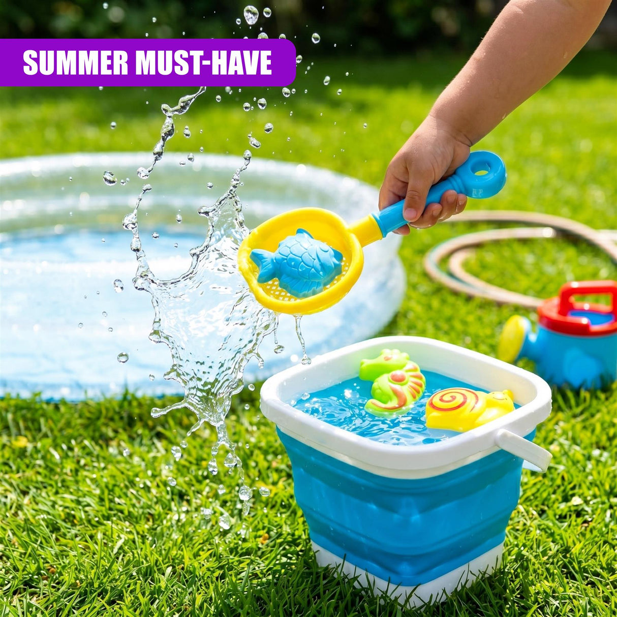 8-Piece Bucket & Spade Playset