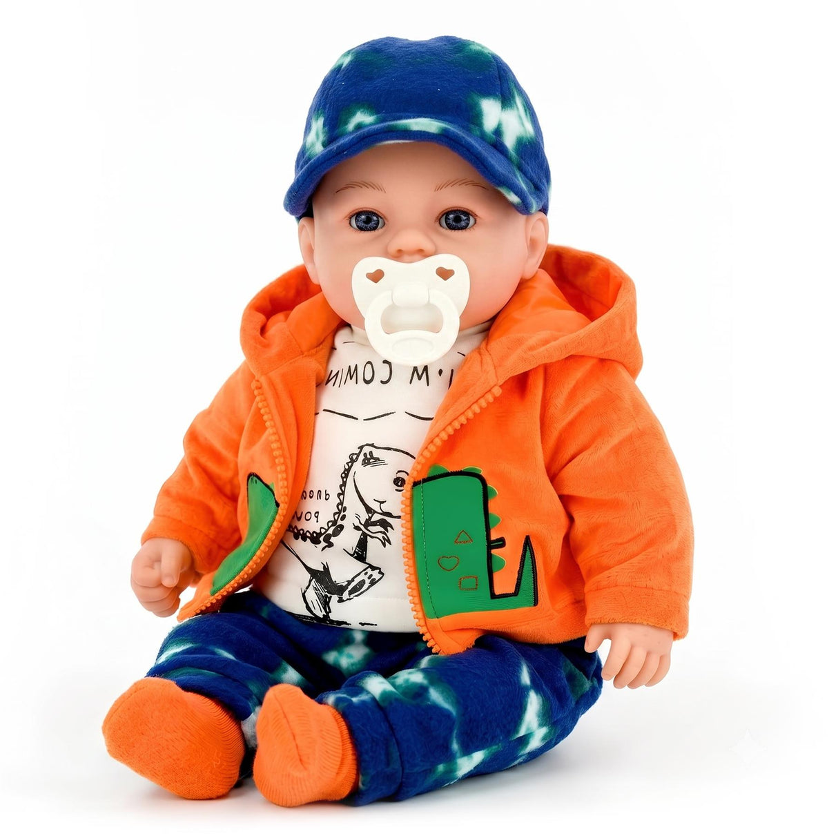 BiBi Baby Doll "#3 Dinoboy" (45 cm / 18")