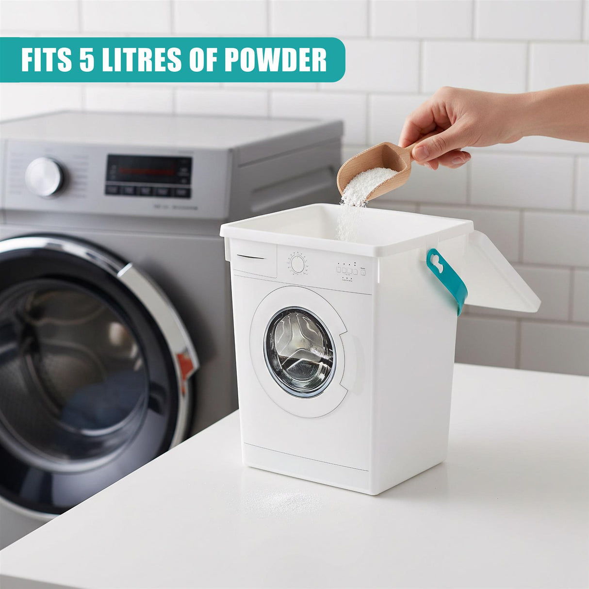 Washing Powder Storage Container