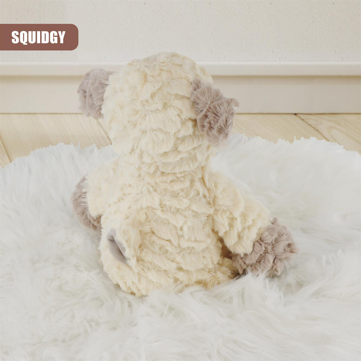 Plush Super Soft Lamb Cuddly Toy by The Magic Toy Shop - UKBuyZone