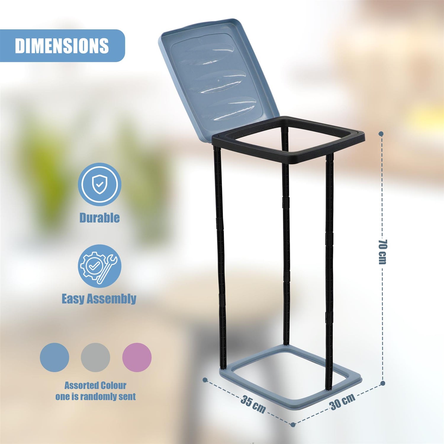 Rubbish Bag Stand by GEEZY - UKBuyZone