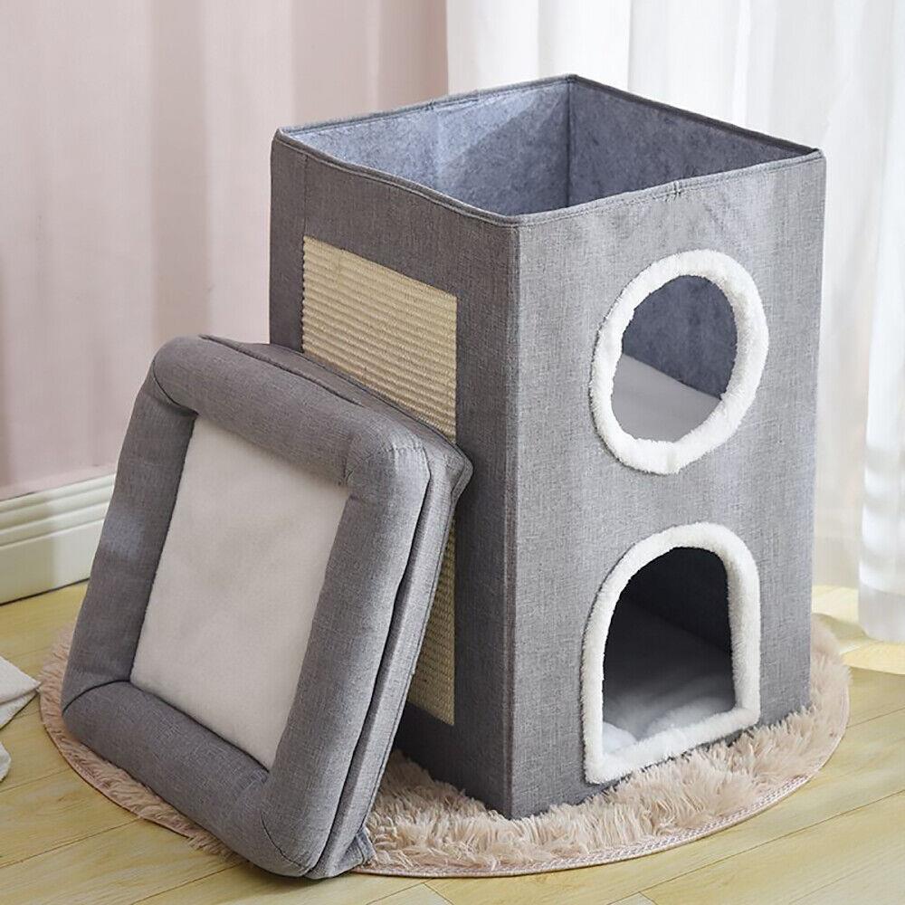 Foldable Cosy Cat Houses by GEEZY - UKBuyZone