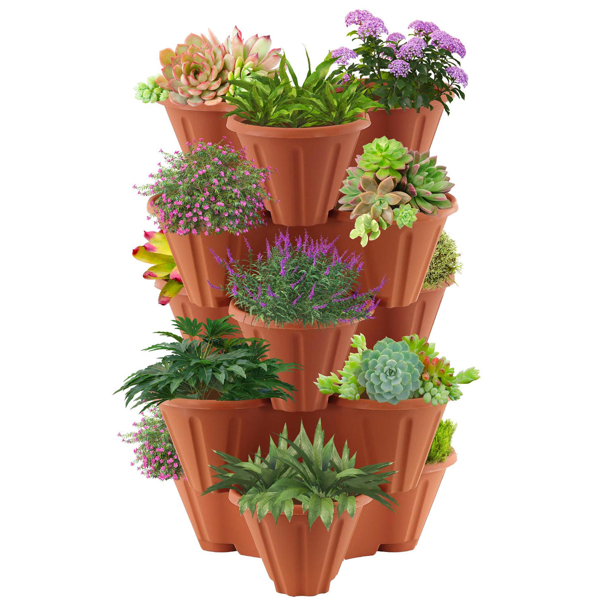 Stackable Strawberry Planter by GEEZY - UKBuyZone