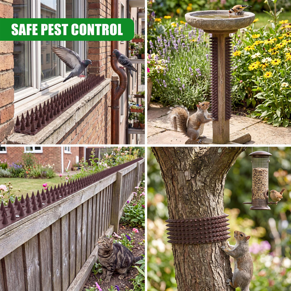 Anti Climb Fence Wall Spikes 10 Pieces