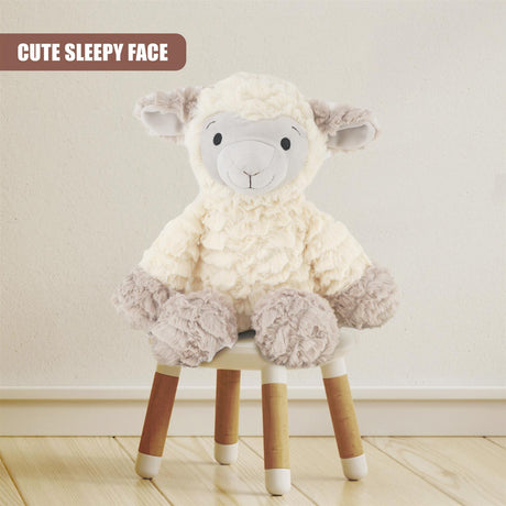 Plush Super Soft Lamb Cuddly Toy by The Magic Toy Shop - UKBuyZone