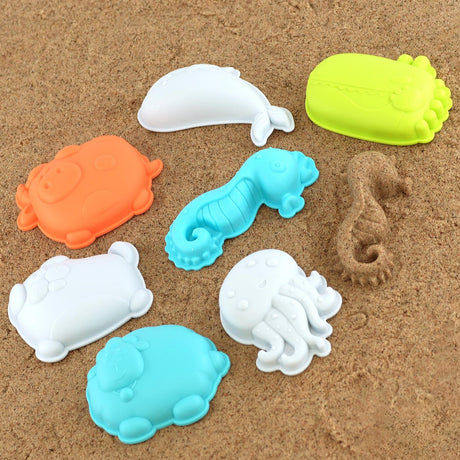Sand Truck & Accessories Set 16 Pieces by The Magic Toy Shop - UKBuyZone