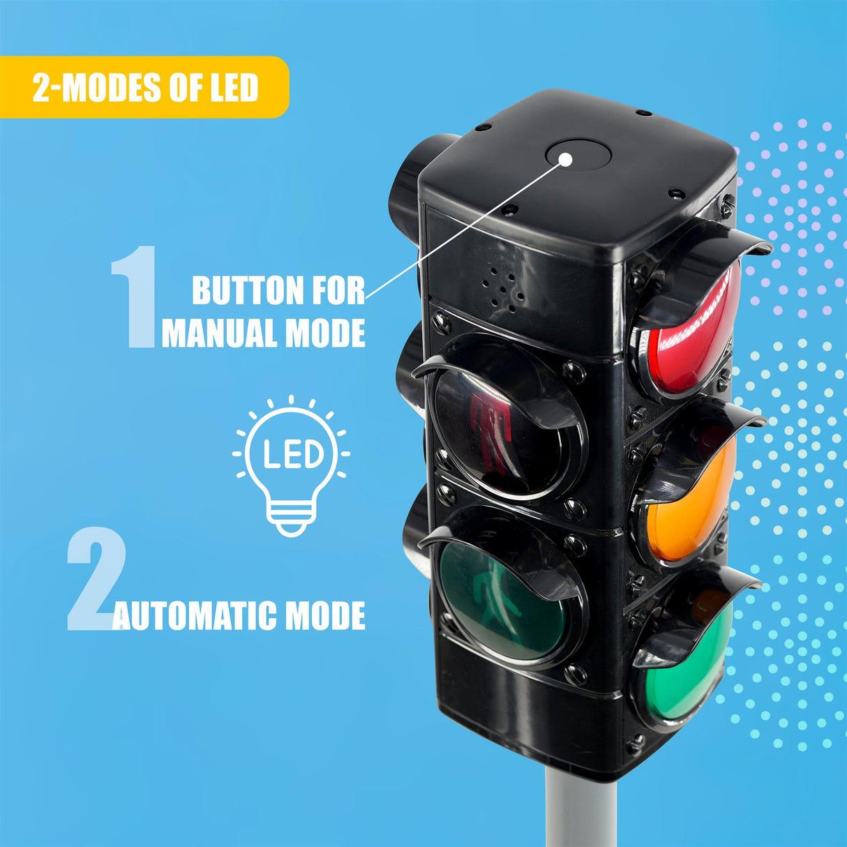 Kids Road Safety Traffic Light by The Magic Toy Shop - UKBuyZone