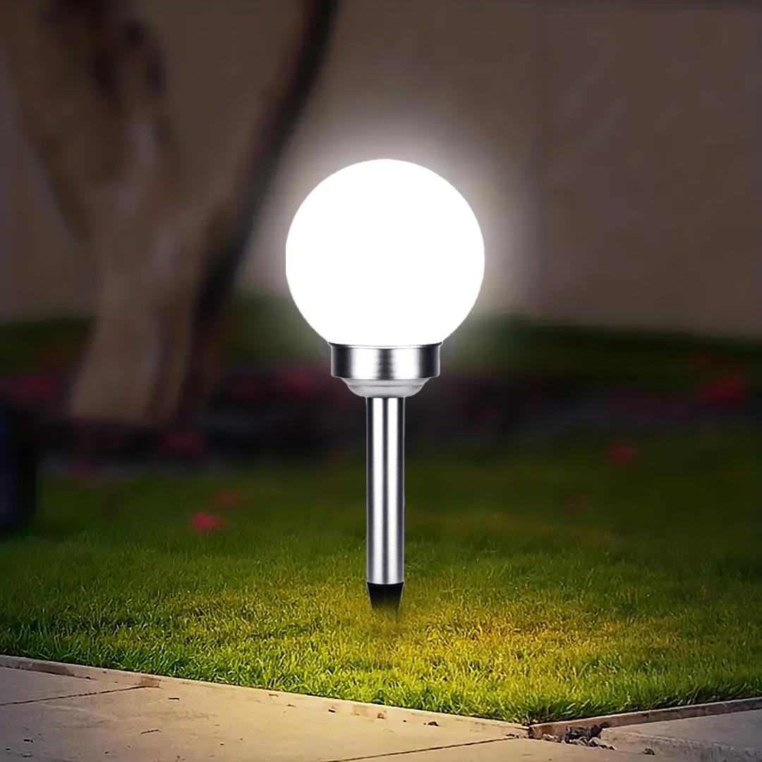 Solar Outdoor Garden Globe Light by GEEZY - UKBuyZone