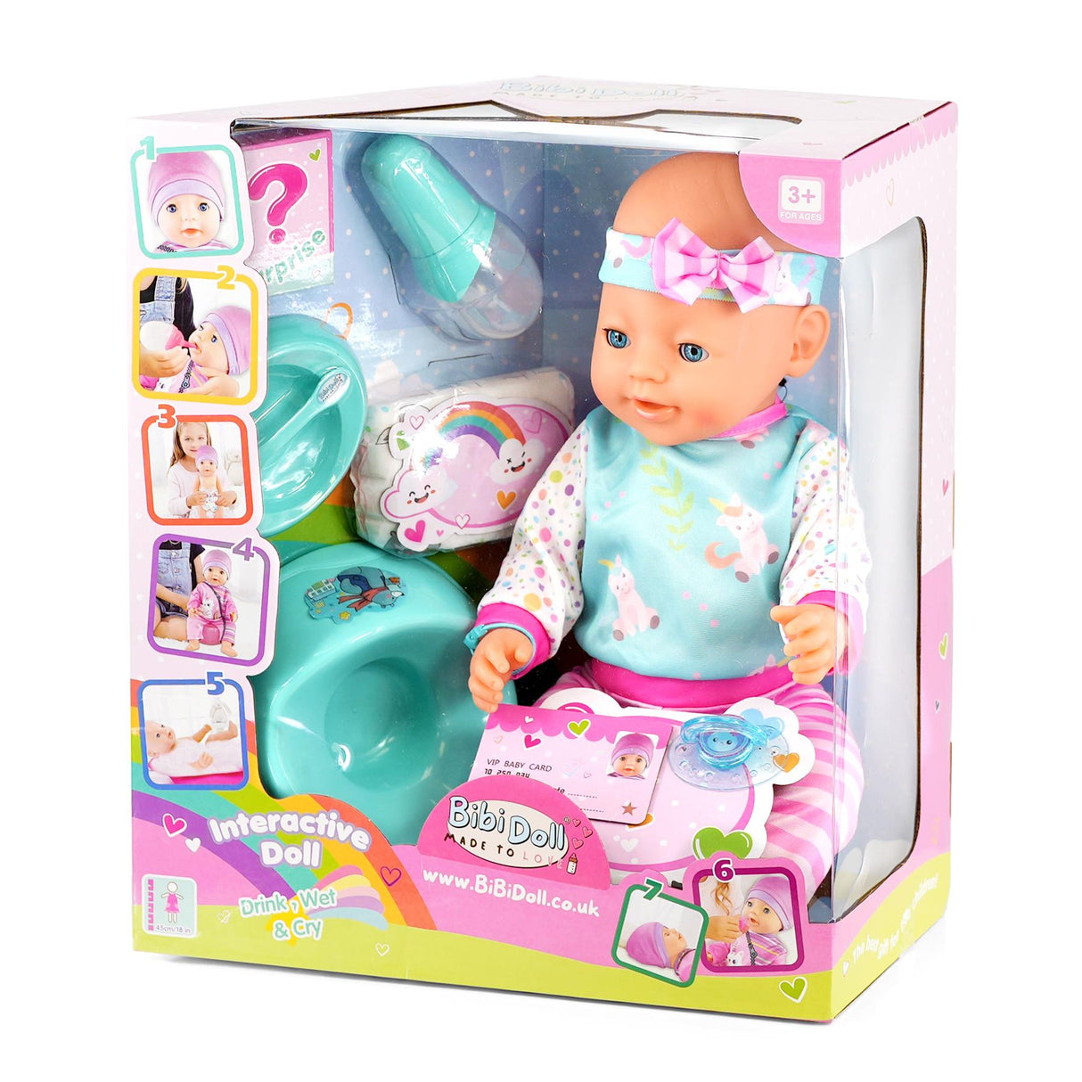 Interactive Baby Doll Playset by BiBi Doll - UKBuyZone