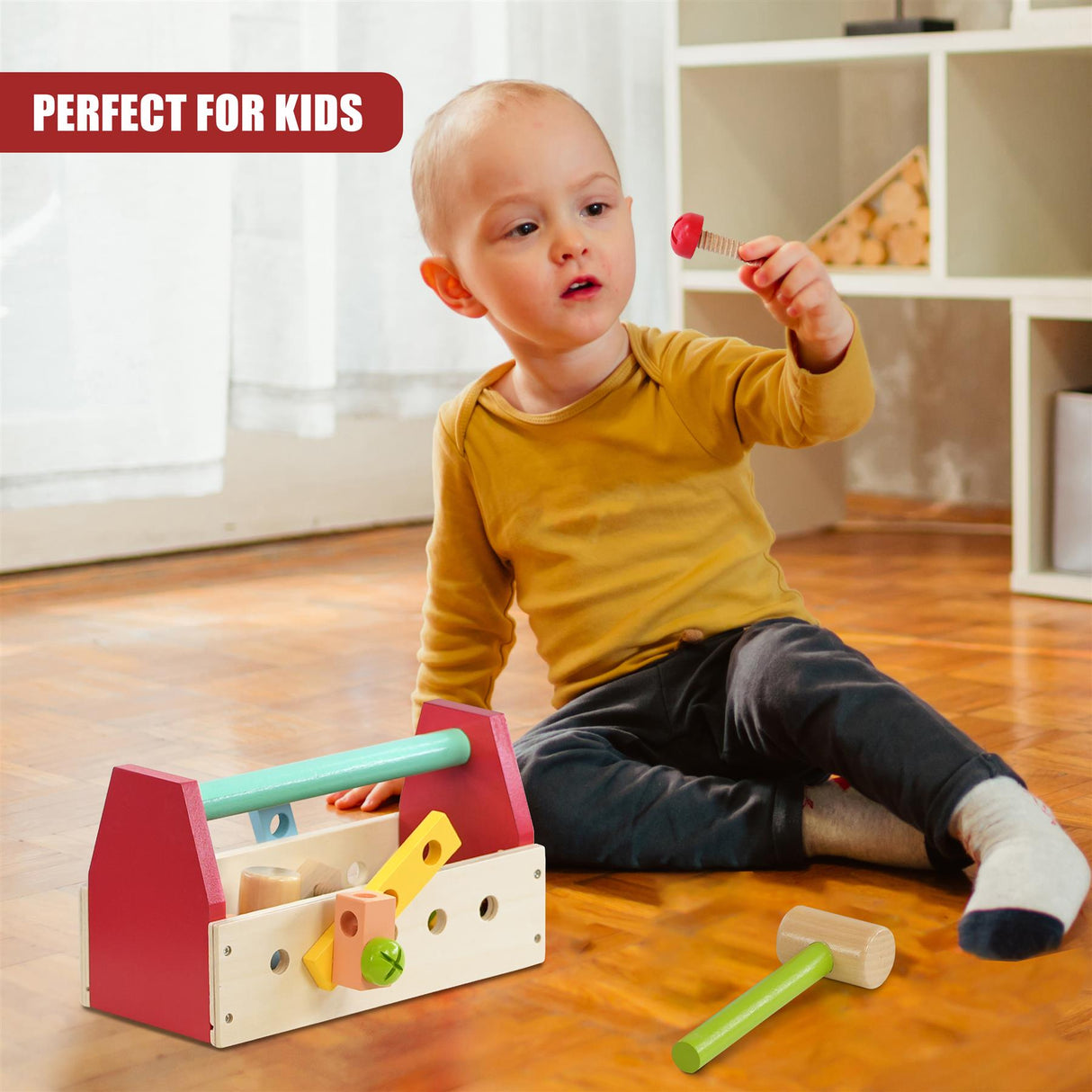 Kids Tool Set 17Pcs by The Magic Toy Shop - UKBuyZone