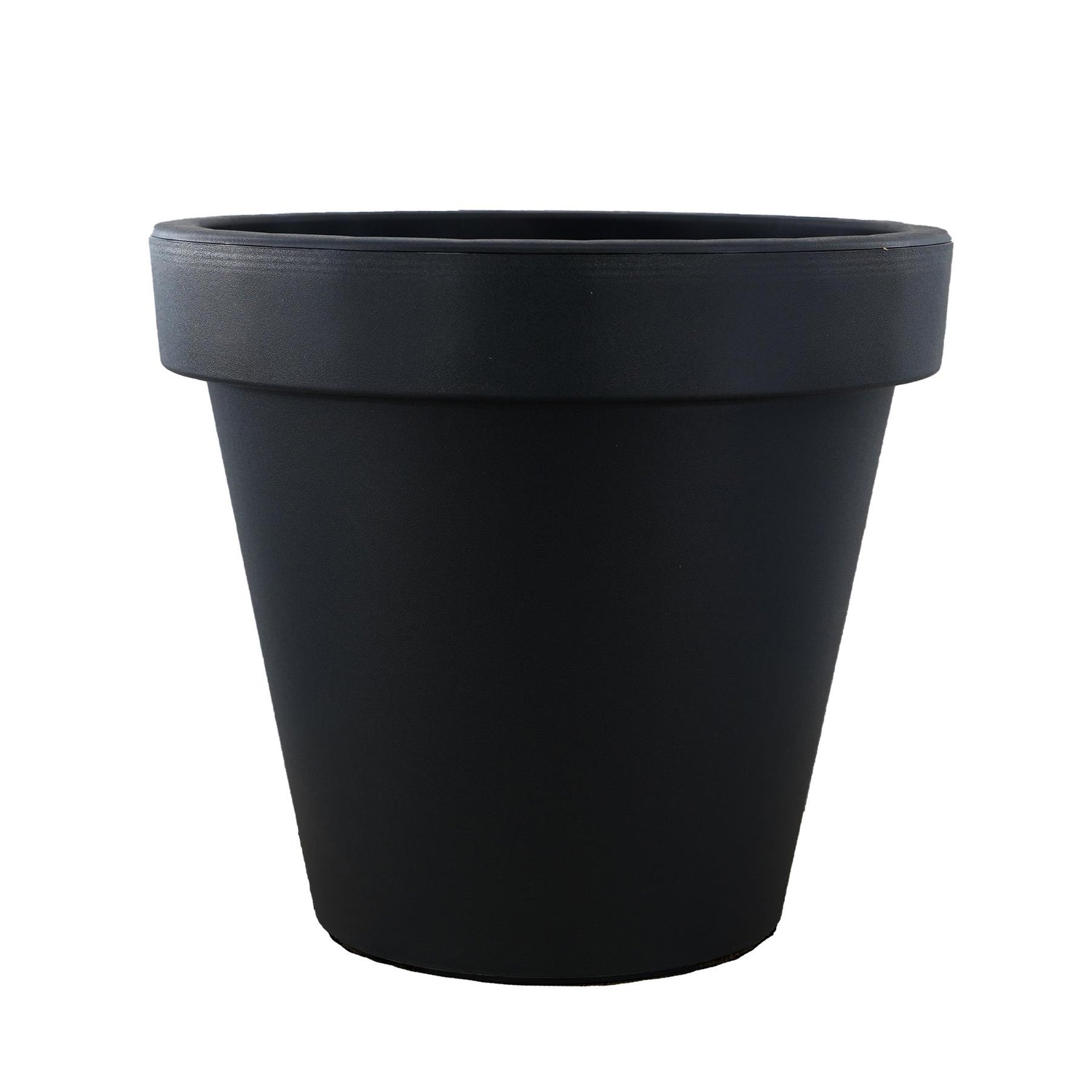 Anthracite Large Flower Pot Planter 35 x 31 cm by GEEZY - UKBuyZone