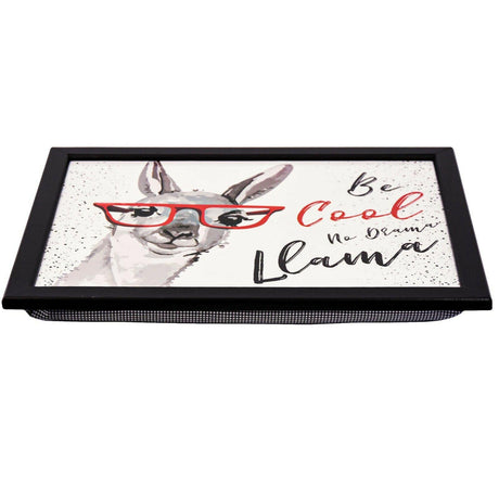Lap Tray With Bean Bag Cushion (Llama) by Geezy - UKBuyZone