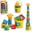 Gerry the Giraffe Shape Sorting Jumbo Stacking Cups by The Magic Toy Shop - UKBuyZone