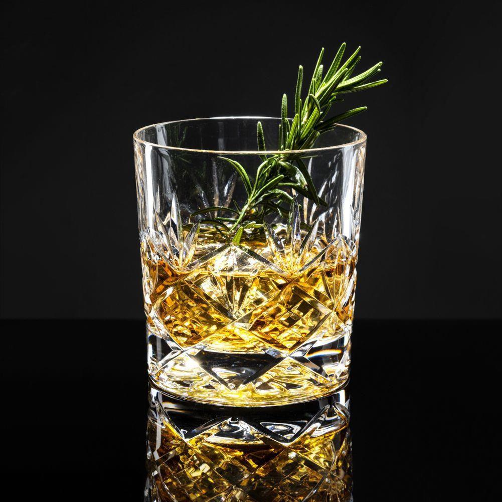 Set of 4 230ML Whisky Drinking Glasses by GEEZY - UKBuyZone