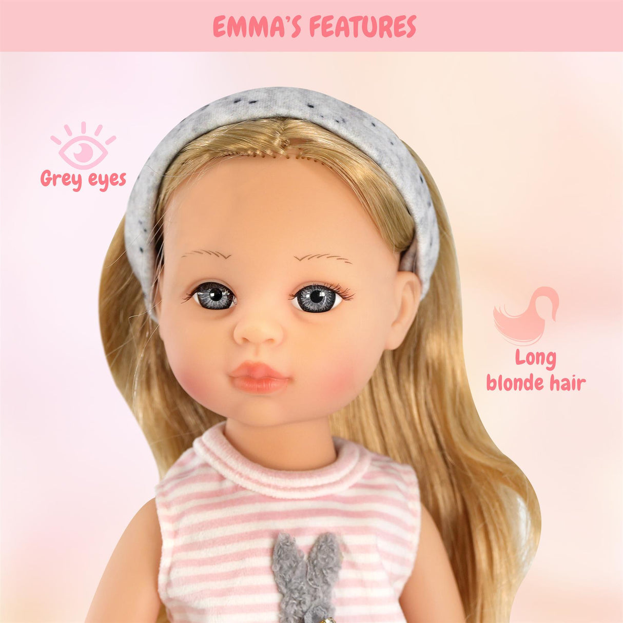 BiBI Fashion Doll "Emma" (38 cm / 15") by BiBi Doll - UKBuyZone