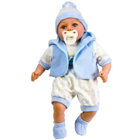 BiBi Outfits - Set of Two Clothes (Stripy Red & Blue) (45 cm / 18") by BiBi Doll - UKBuyZone