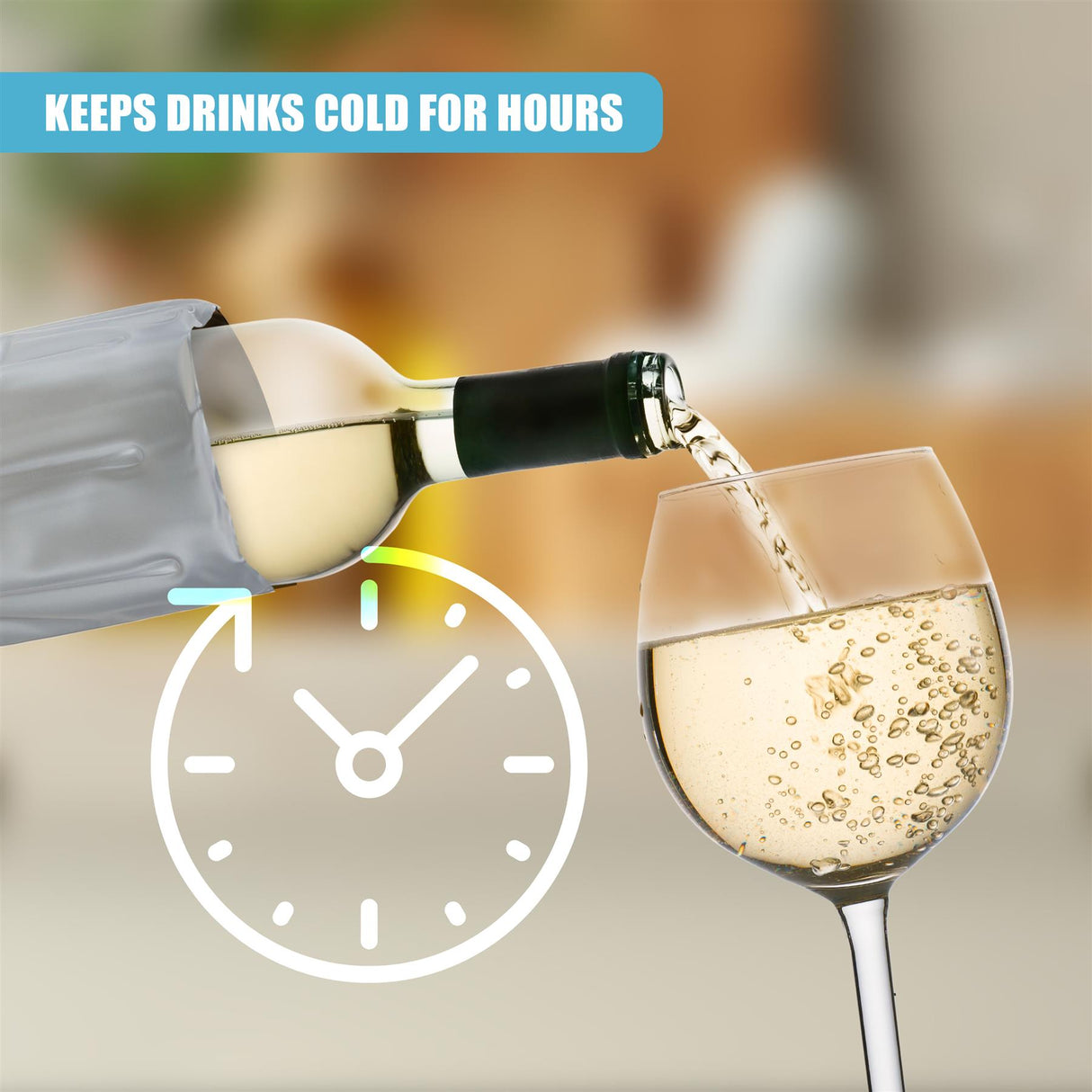 Ice Pack for Bottles by GEEZY - UKBuyZone