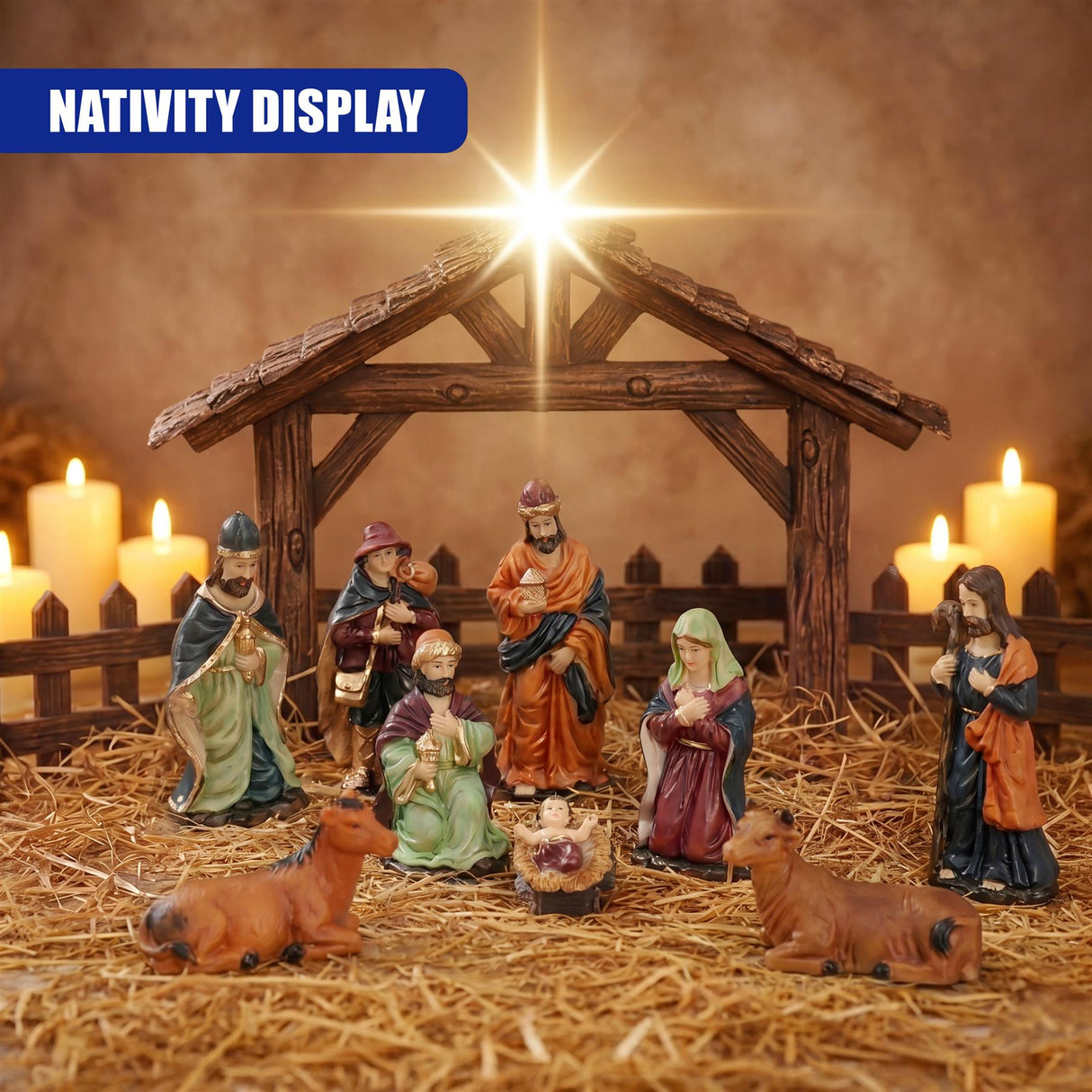 Nativity Figures Set