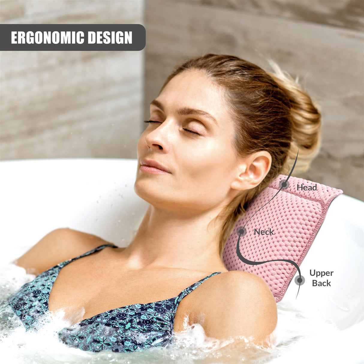 Bathtub Pillow by GEEZY - UKBuyZone