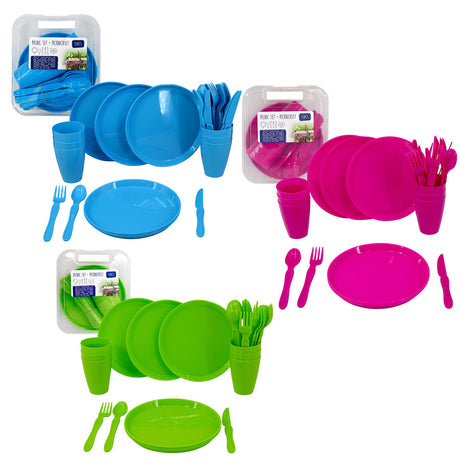 Camping Set For Six 31 PCS by GEEZY - UKBuyZone