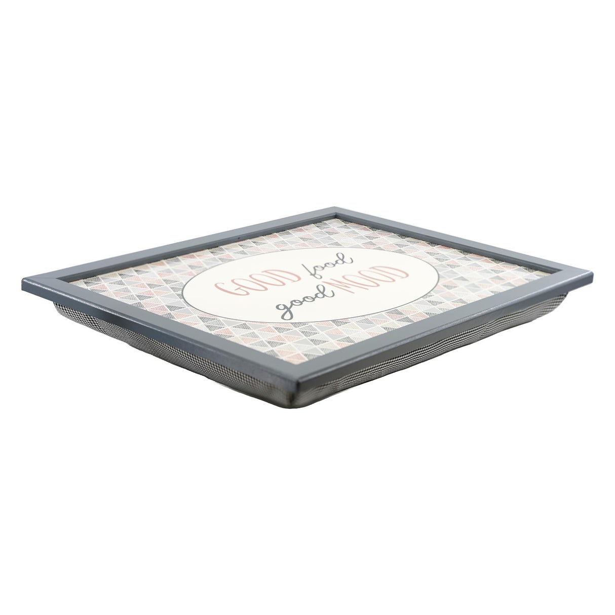 Good Food Good Mood Lap Tray With Bean Bag Cushion by Geezy - UKBuyZone