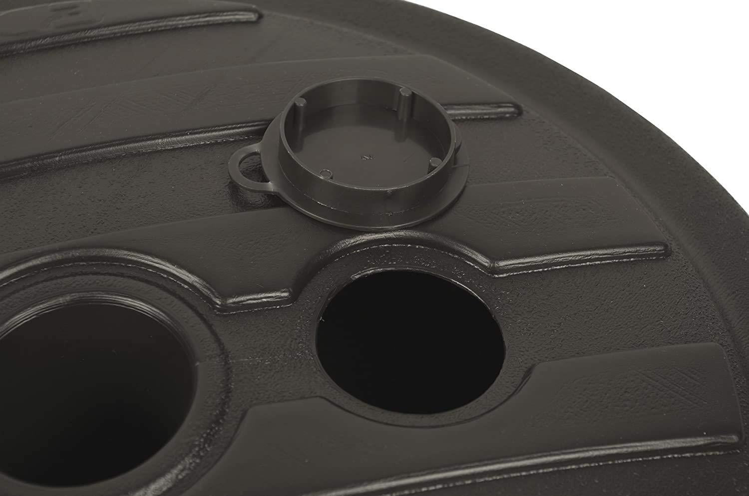 Black Parasol Base, 13L by GEEZY - UKBuyZone