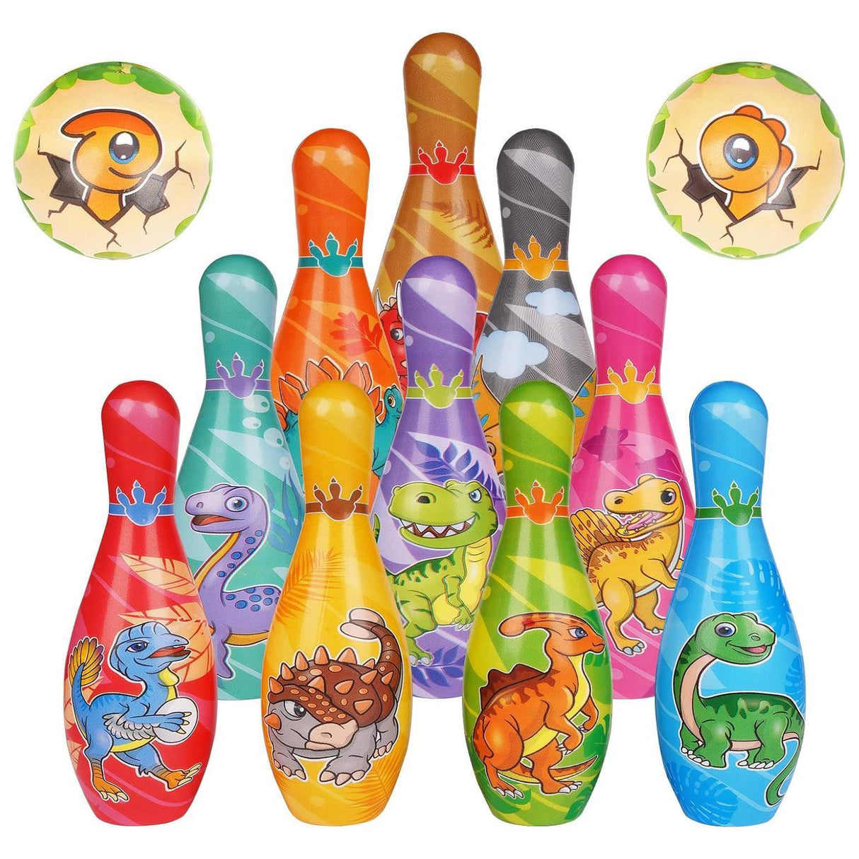 Soft Bowling Set For Kids by The Magic Toy Shop - UKBuyZone