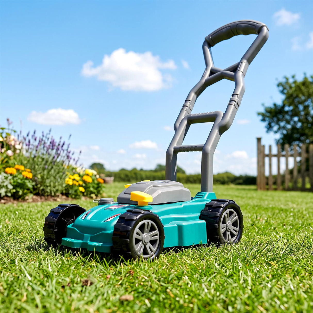 Toy Lawn Mower with Lights & Sounds