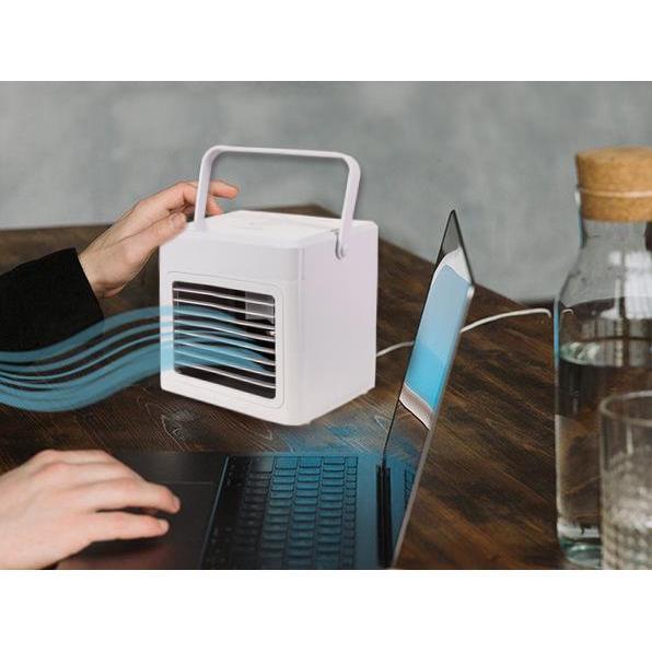 Personal Air Conditioner, Quiet USB Air Cooler with 3-Speed by Geezy - UKBuyZone