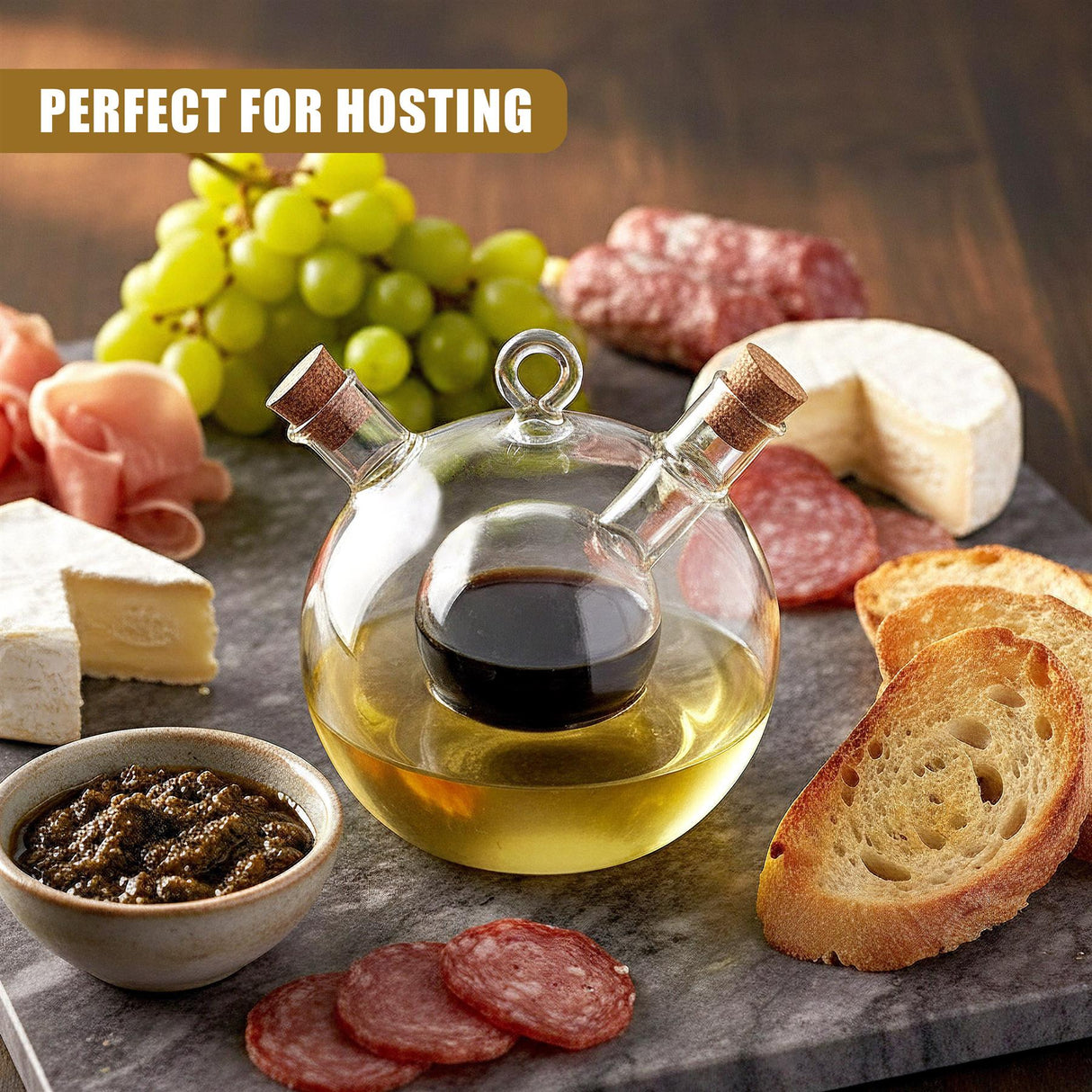 2 in 1 Oil Dispenser Bottle