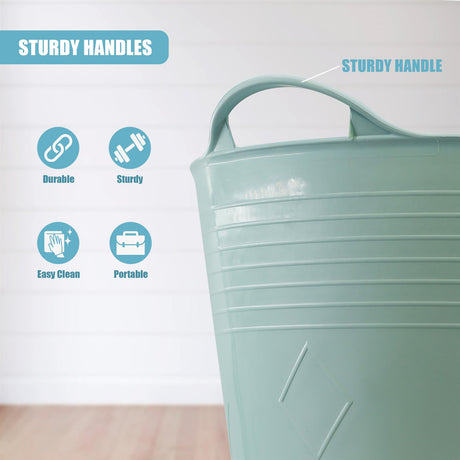 Flexi Tub 40L Home Garden Laundry Basket by GEEZY - UKBuyZone