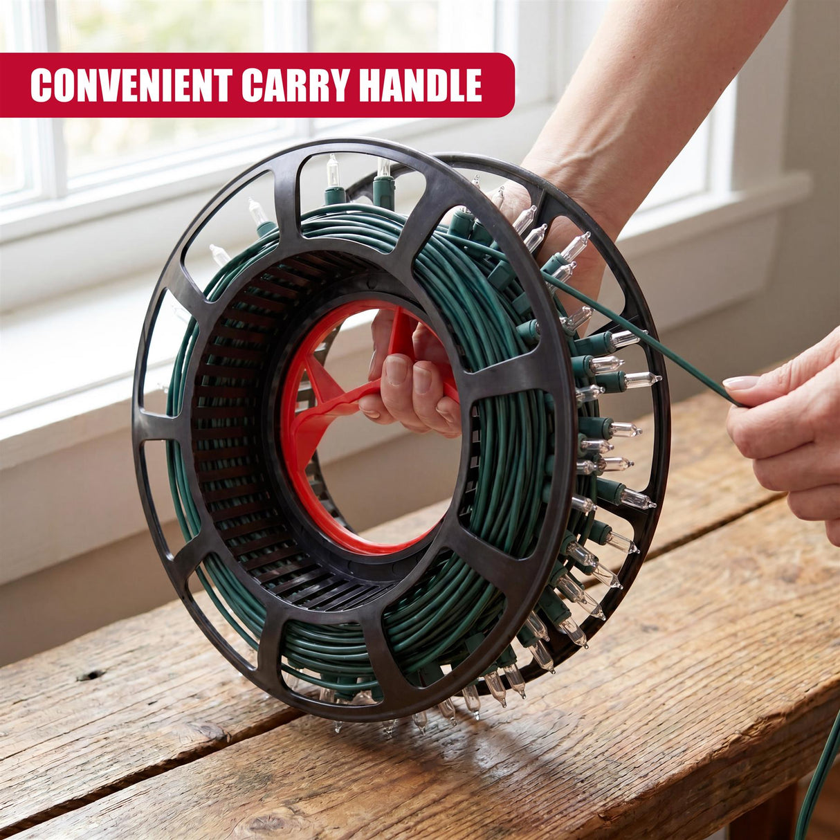 Christmas Lights Storage Reel