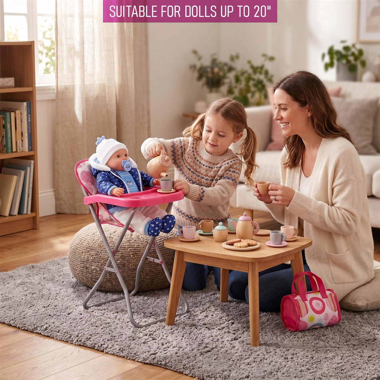 Doll's Folding High Chair