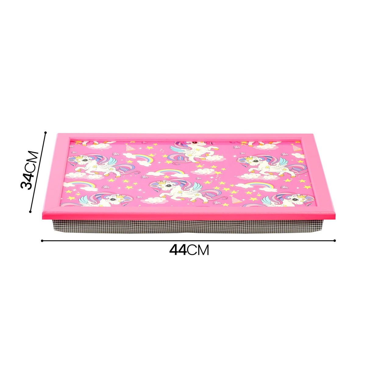 Rainbow Unicorns Lap Tray by Geezy - UKBuyZone