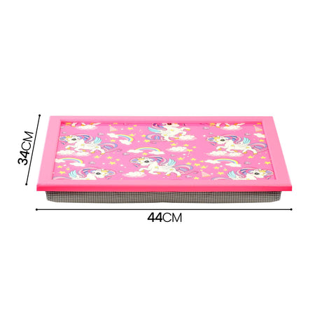 Rainbow Unicorns Lap Tray by Geezy - UKBuyZone
