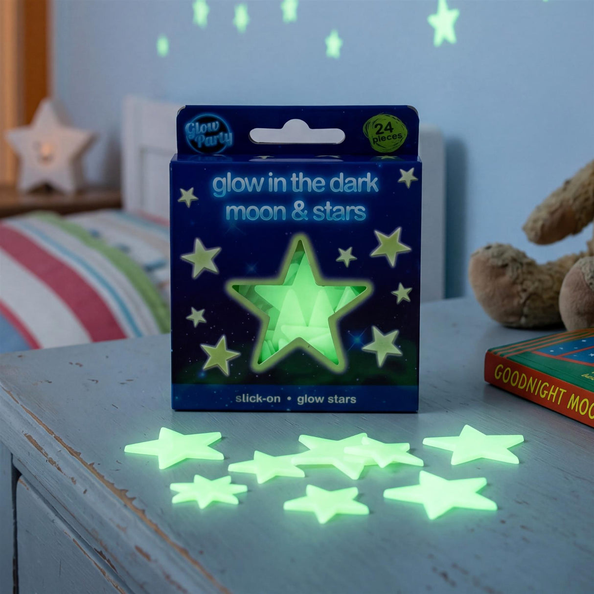 Glow in the Dark Moon & Stars