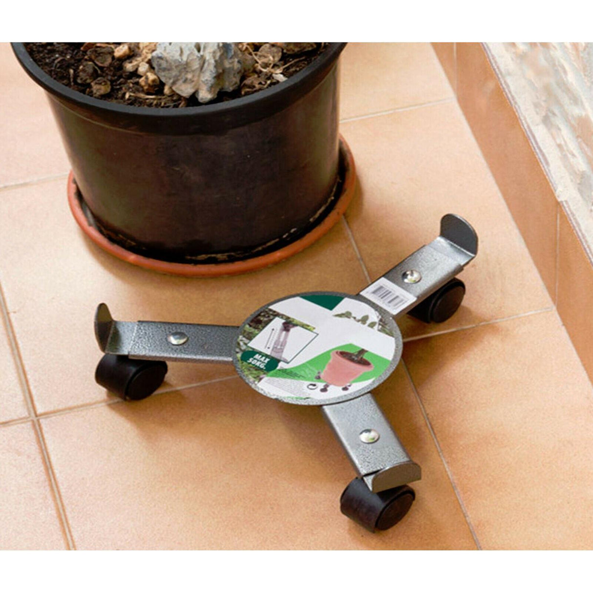 Plant Stand On Wheels by GEEZY - UKBuyZone