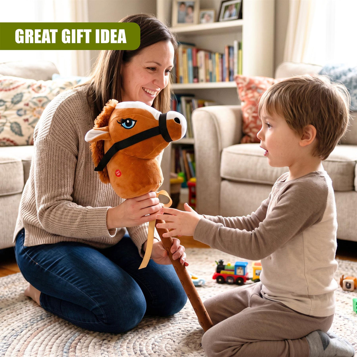 Hobby Horse - Brown