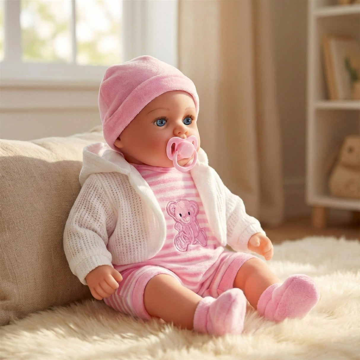 BiBi Baby Doll - Pink (45 cm / 18")