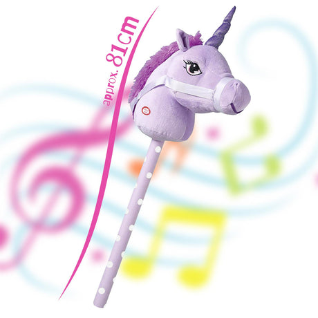Lilac Hobby Horse by The Magic Toy Shop - UKBuyZone