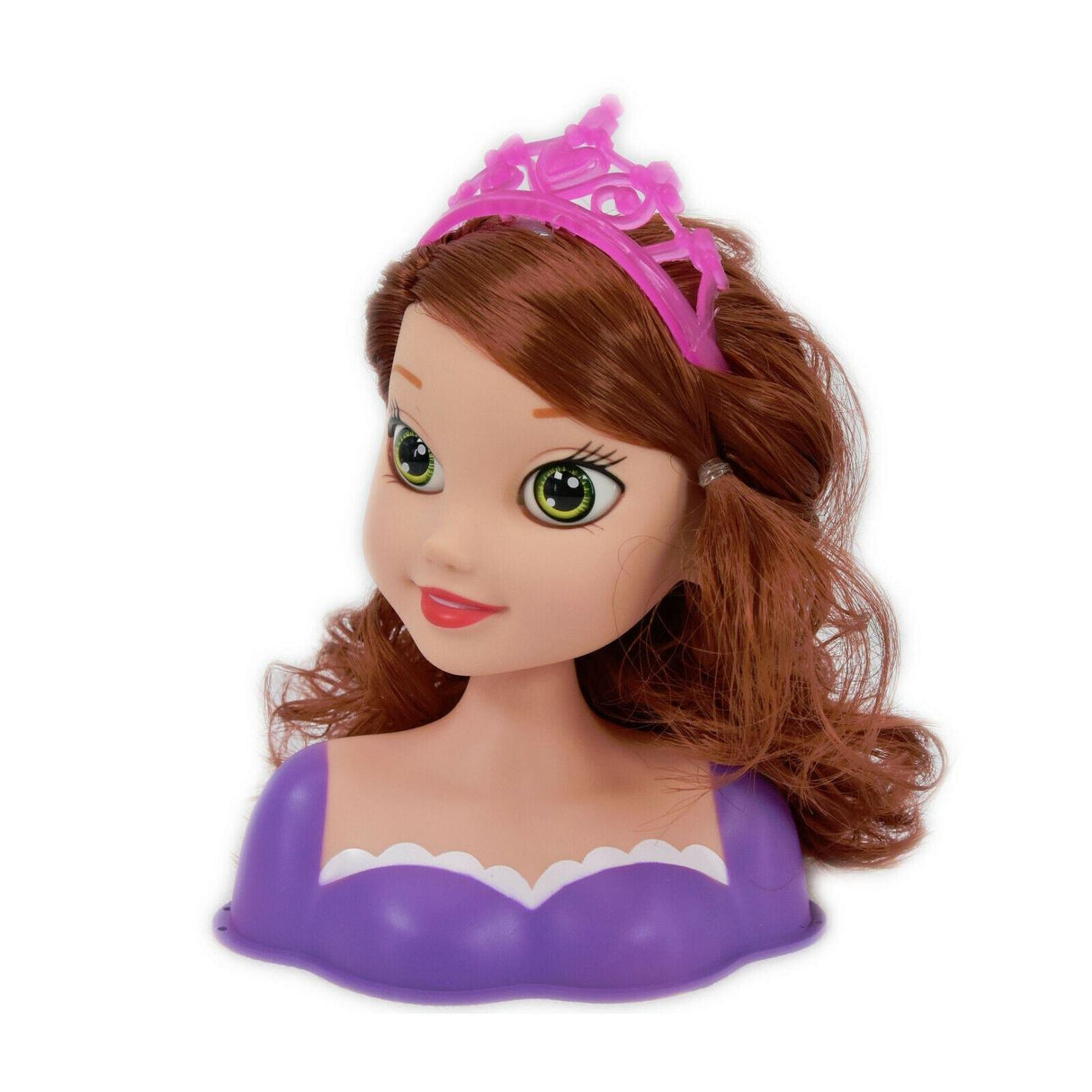 Princess Styling Head with Hair Accessories by BiBi Doll - UKBuyZone