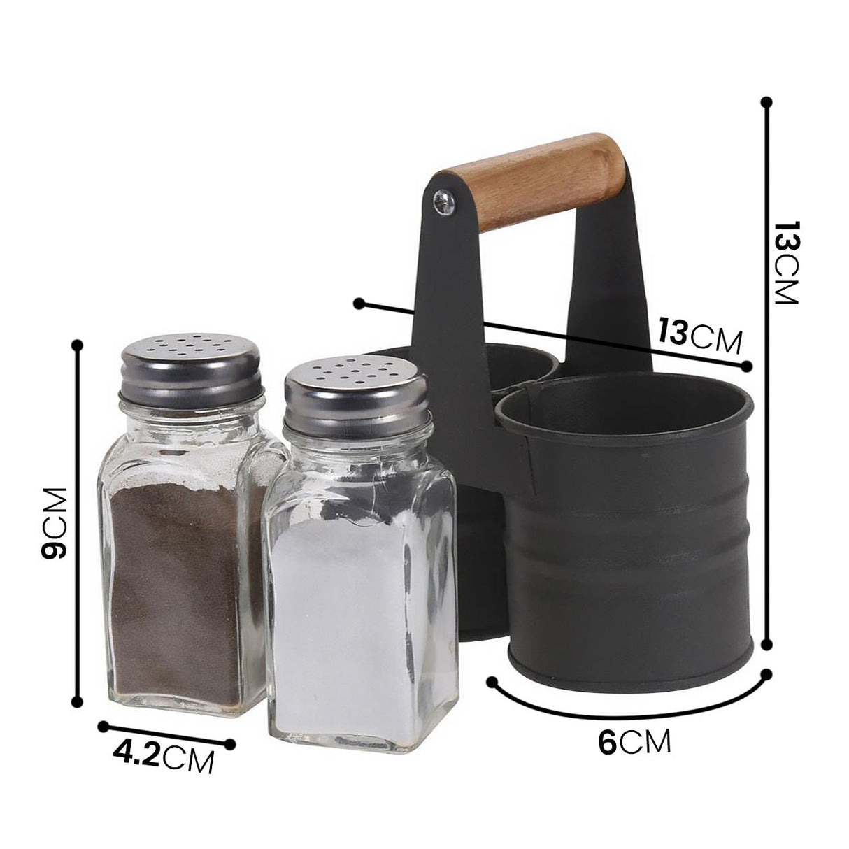 Salt And Pepper Shaker Set by GEEZY - UKBuyZone