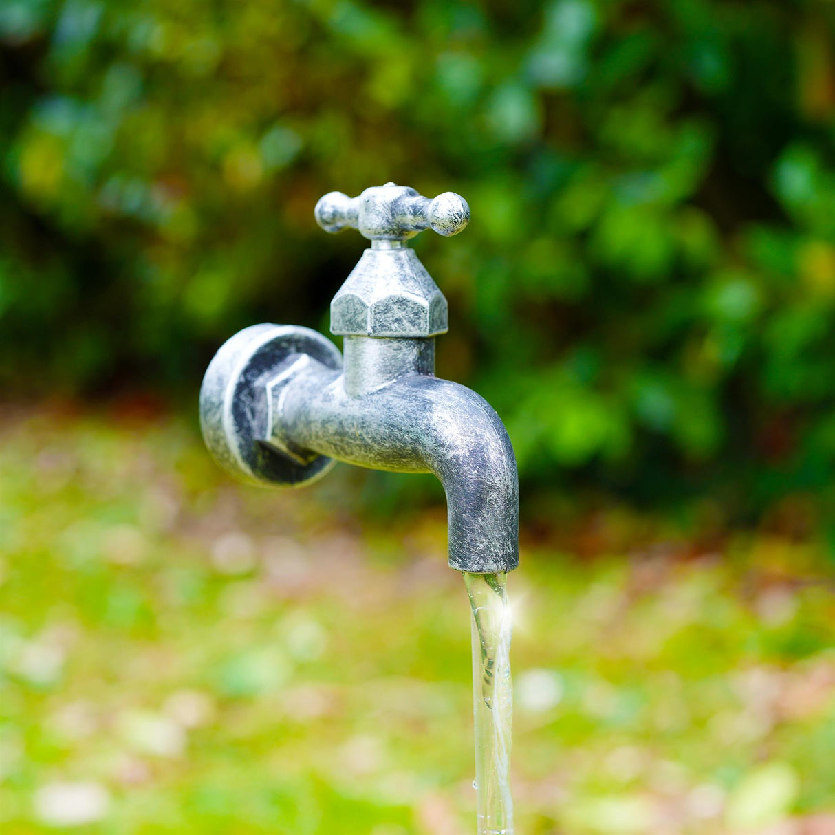 Tap Design Water Feature Outdoor With LED by GEEZY - UKBuyZone